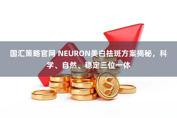 国汇策略官网 NEURON美白祛斑方案揭秘，科学、自然、稳定三位一体